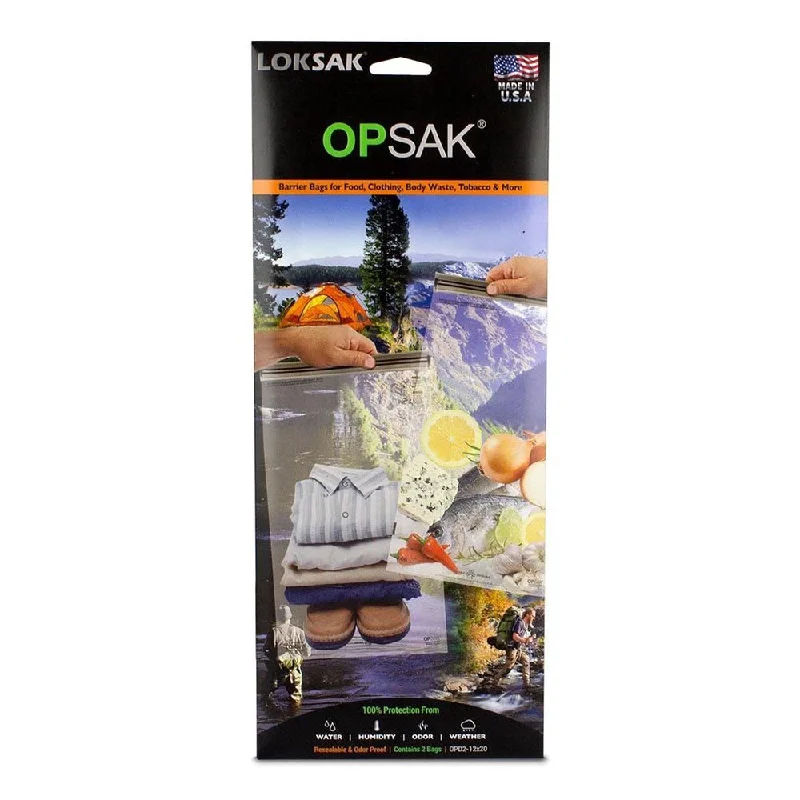 trekking poles with quick adjust system -OPSAK ODOR BAG - 2 PACK