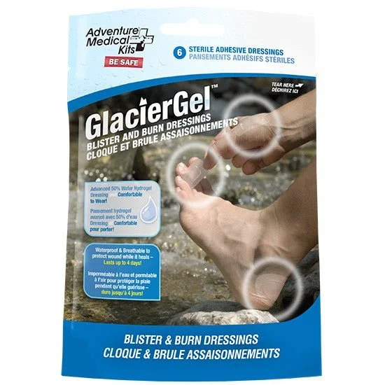 outdoor gear for extreme climates -GLACIERGEL BLISTER AND BURN DRESSINGS