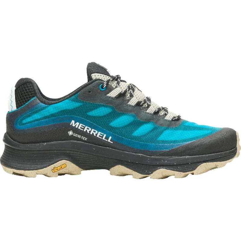 portable water filter with UV light -Merrell Moab Speed GORE-TEX Mens Walking Shoes - Blue