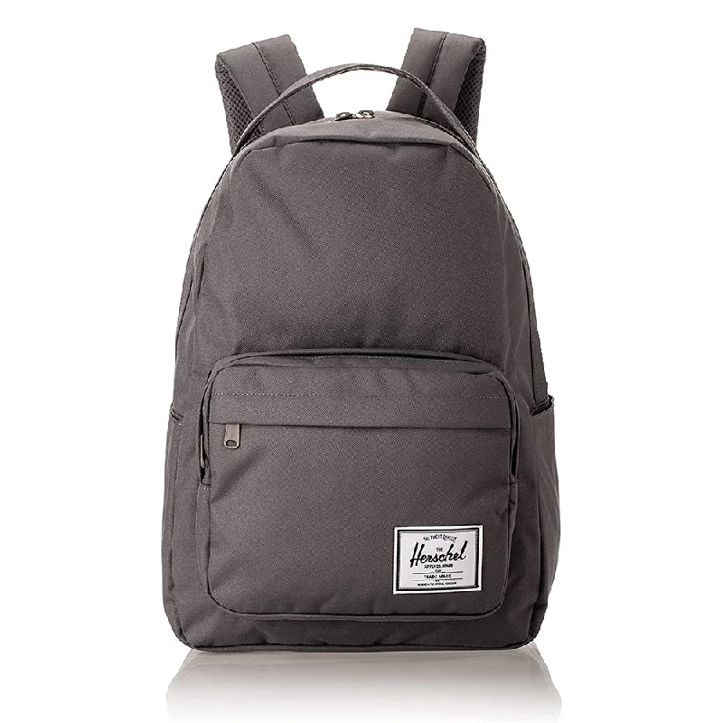 trekking poles for winter hiking -Herschel Unisex Grey One Size Classic Miller Backpack - 10789-00006-OS