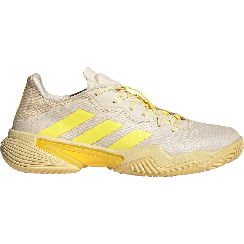 trekking boots with breathable mesh lining -adidas Barricade Mens Tennis Shoes - Yellow