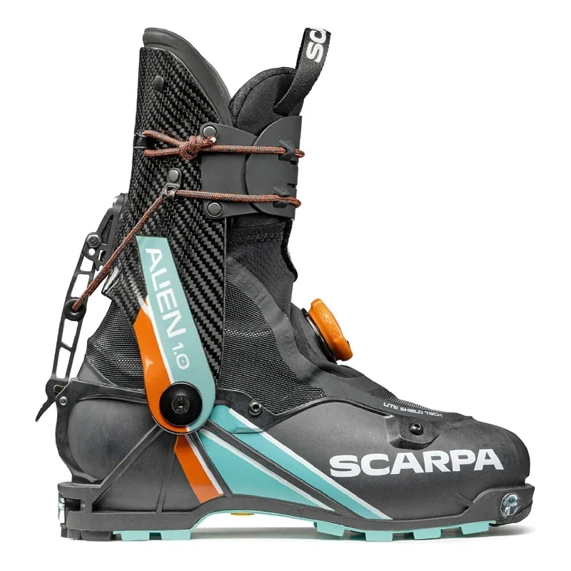 hiking pole with lightweight build -Scarpa Alien 1.0 W Alpine Touring Boot