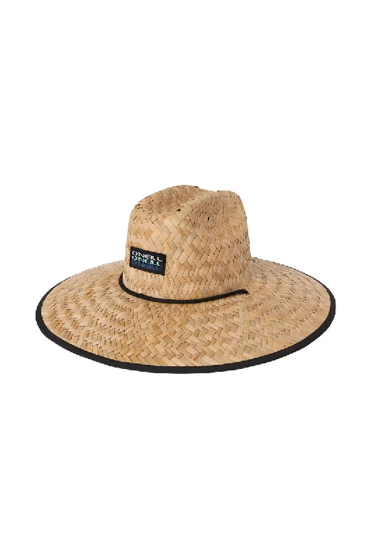 women’s striped summer sun hat -O'Neill Sonoma Prints Hat - Light Rose