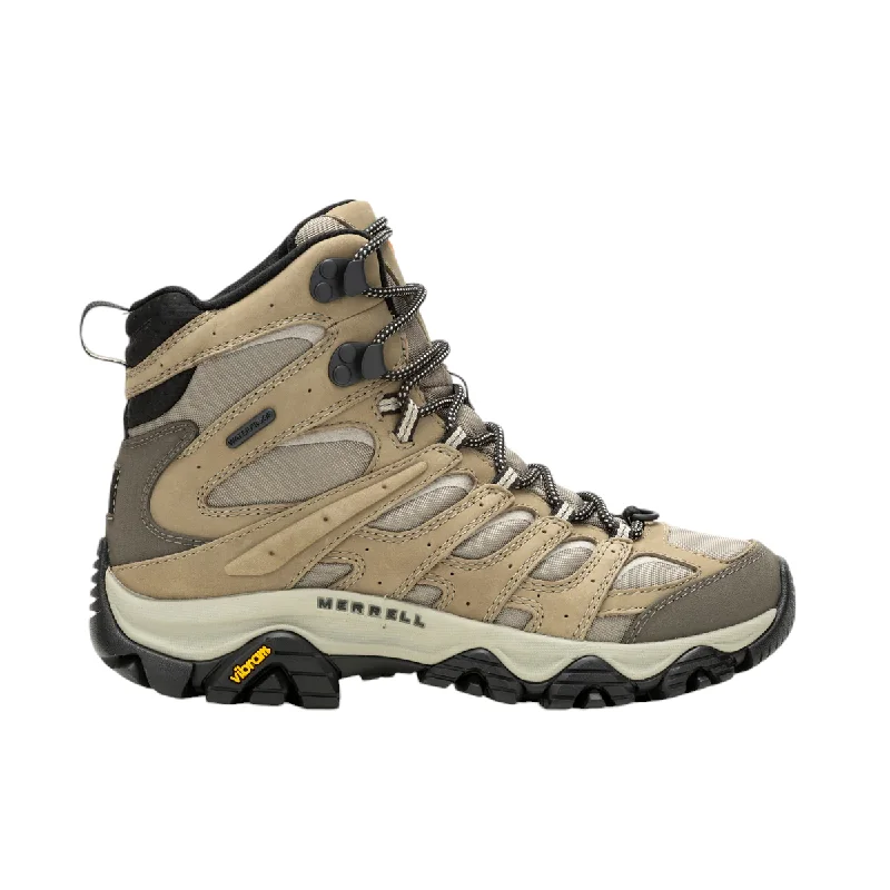 hiking boots with padded collar for comfort -Merrell Women's Moab 3 Apex Mid WP Hiking