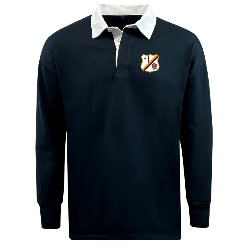 trekking jacket for moderate weather -Williams College RFC Classic Long Sleeve Solid Rugby Jersey