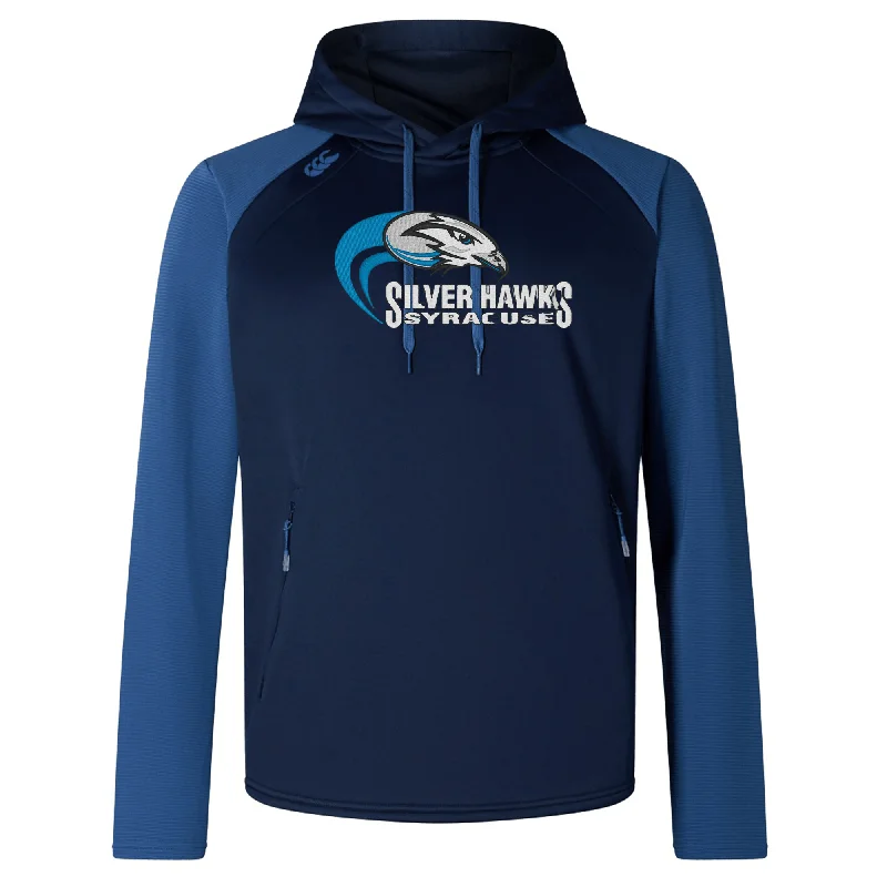 camping cookware with folding handles -Syracuse Silver Hawks Elite Training Hoody by Canterbury