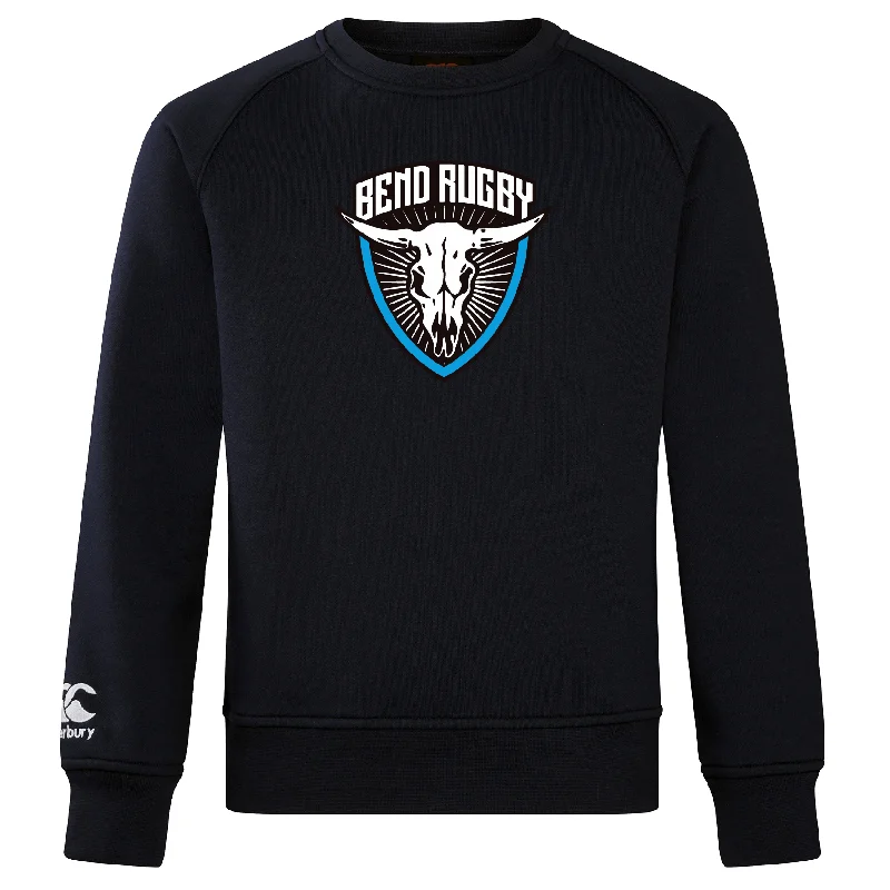 lightweight trekking gear for minimalists -Bend Rugby Club Crew Sweatshirt by Canterbury