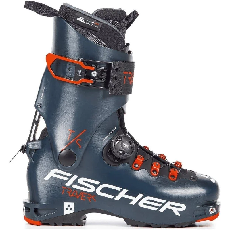 lightweight trekking poles with rubber tips -Fischer Travers TS Touring Boot