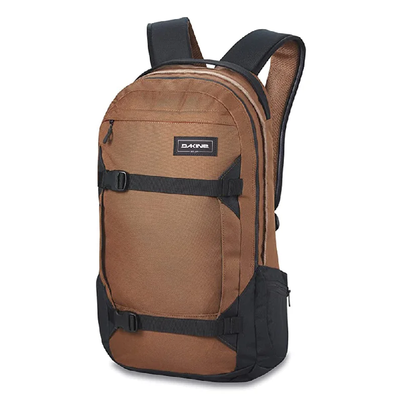 compact camping gear for backpackers -Dakine Unisex Bison One Size 25L Mission Pack Backpack - 10002637-BISON