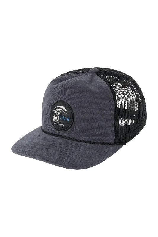 women’s sun hat -O'Neill O'riginals Trucker Hat - Graphite