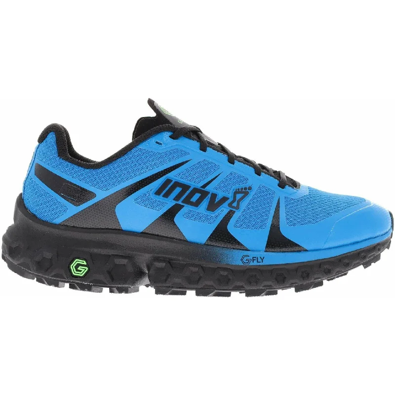 trekking poles with comfortable grips -Inov8 TrailFly Ultra G 300 Max Mens Trail Running Shoes - Blue