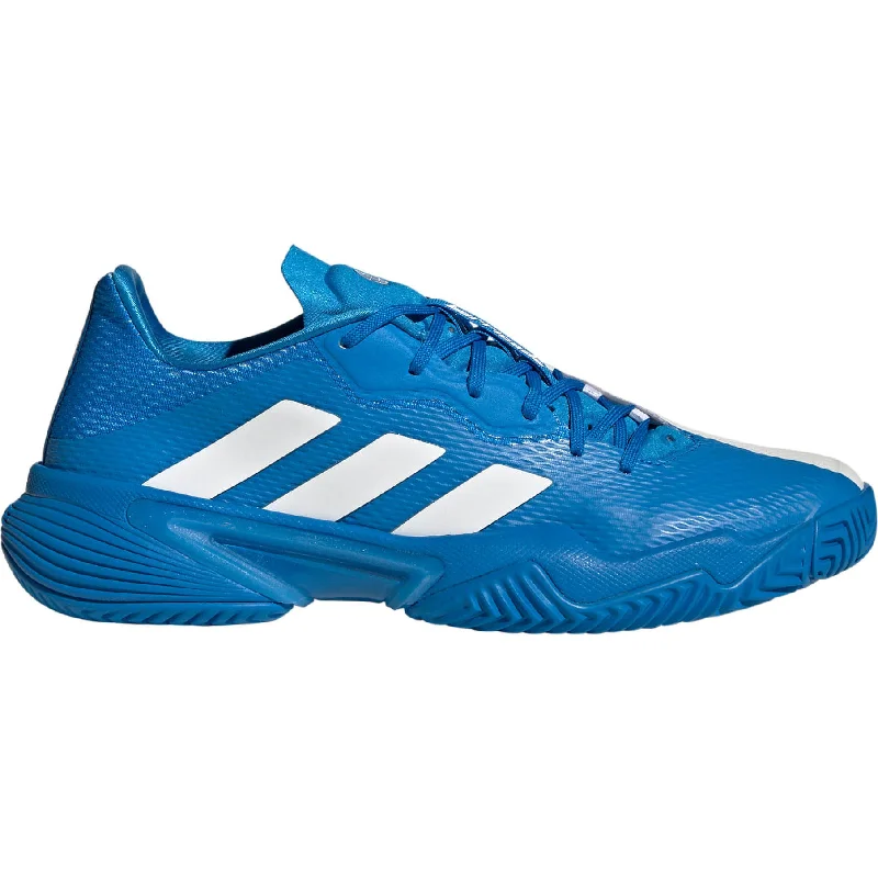 hiking boots with thermal insulation -adidas Barricade Mens Tennis Shoes - Blue