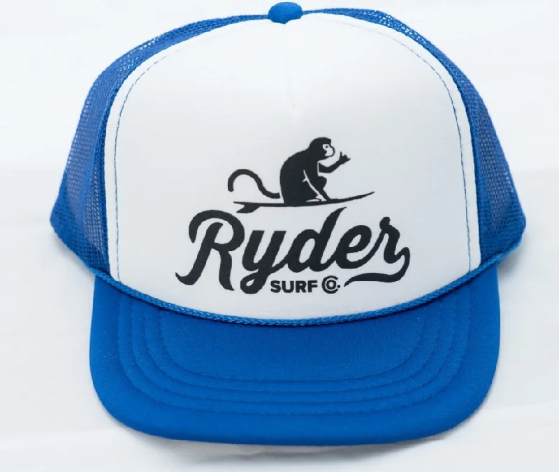 sporty wool cap for winter -Ryder Surf Kids Trucker