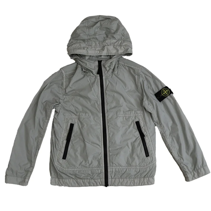 portable gas stove for camping -Stone Island Jacket Pearl Grey