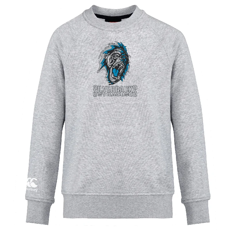 camping stove with piezoelectric ignition -Syracuse Silverbacks Club Crew Sweatshirt by Canterbury