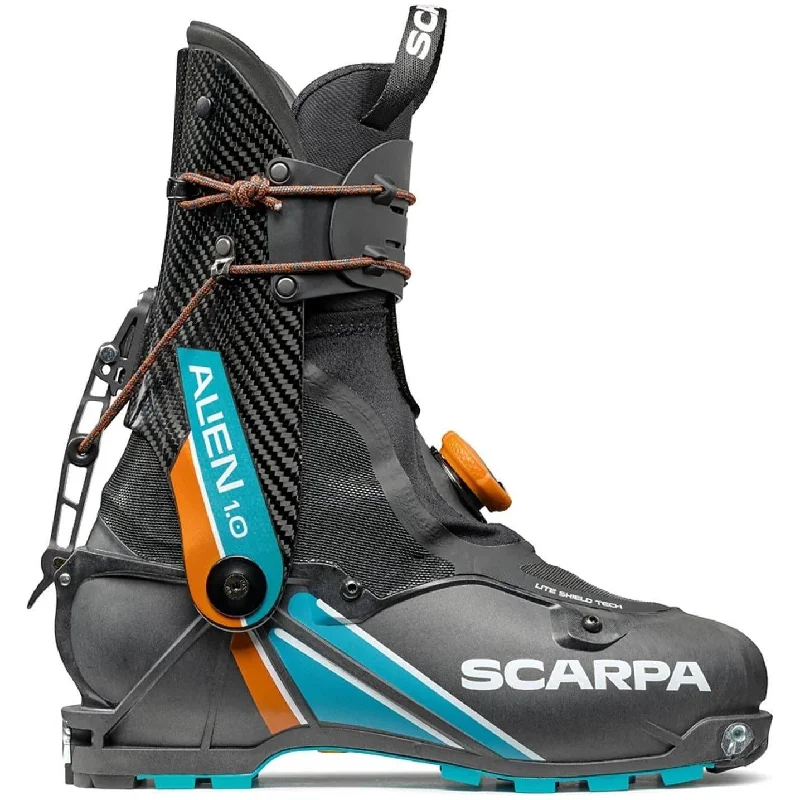 trekking shoes with high ankle support -Scarpa Alien 1.0 Alpine Touring Boot