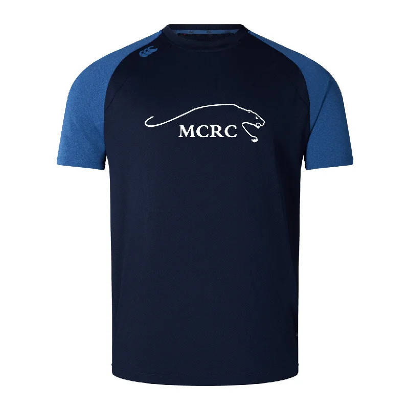 trekking socks with moisture-wicking fabric -Middlebury College Rugby Elite Training Tee by Canterbury