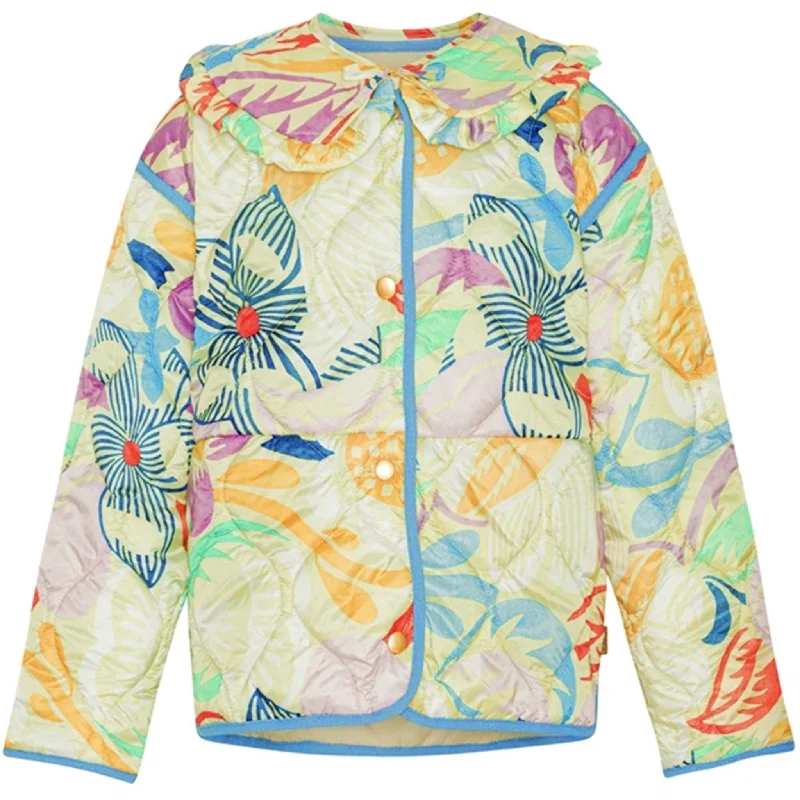 lightweight camping stove for quick cooking -Molo Charleston Floral Hailey Jacket