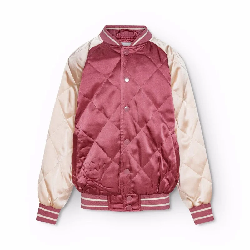 camping gear with durable materials -Molo Dark Rose Haru Jacket