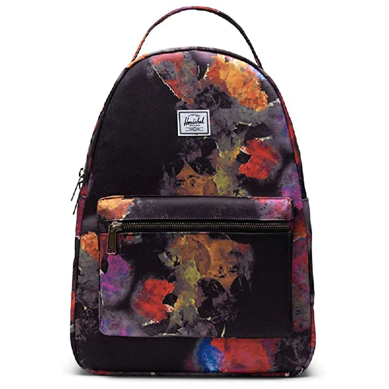 camping gear with reflective coatings -Herschel Unisex Watercolor Floral Nova Mid-Volume One Size Backpack - 10503-04922-OS