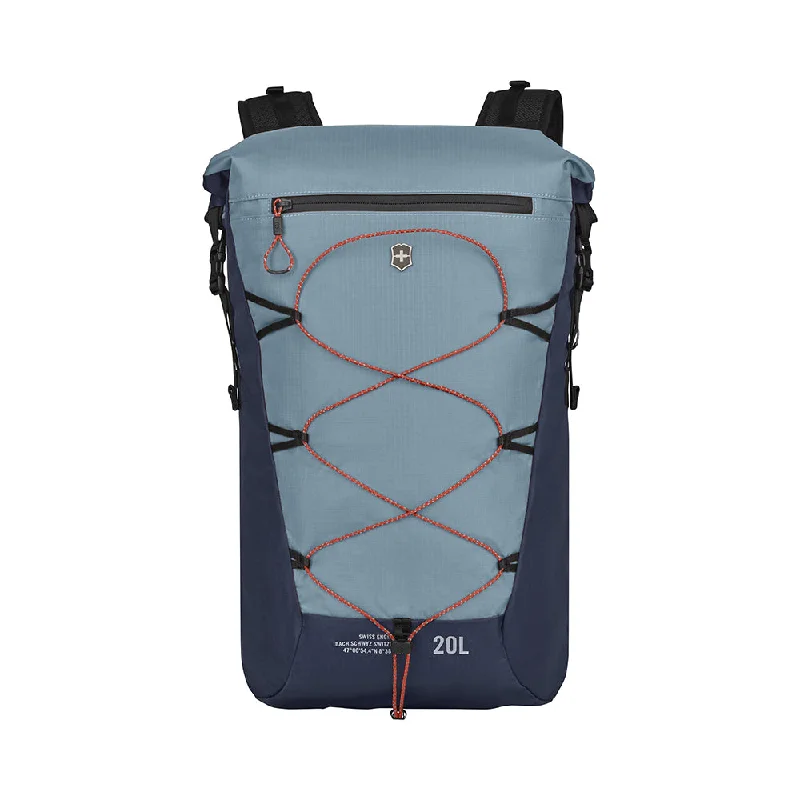 portable camping cooler for ice storage -Victorinox Altmont Active Lightweight, Rolltop Backpack, Light Blue