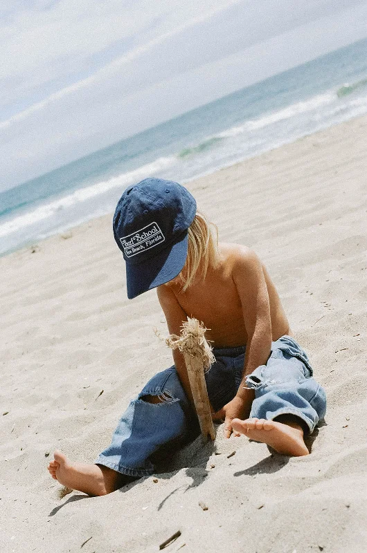 women’s felt beret -Seaesta Surf x Leah Bradley / Dad Hat / Surf School Vero Beach