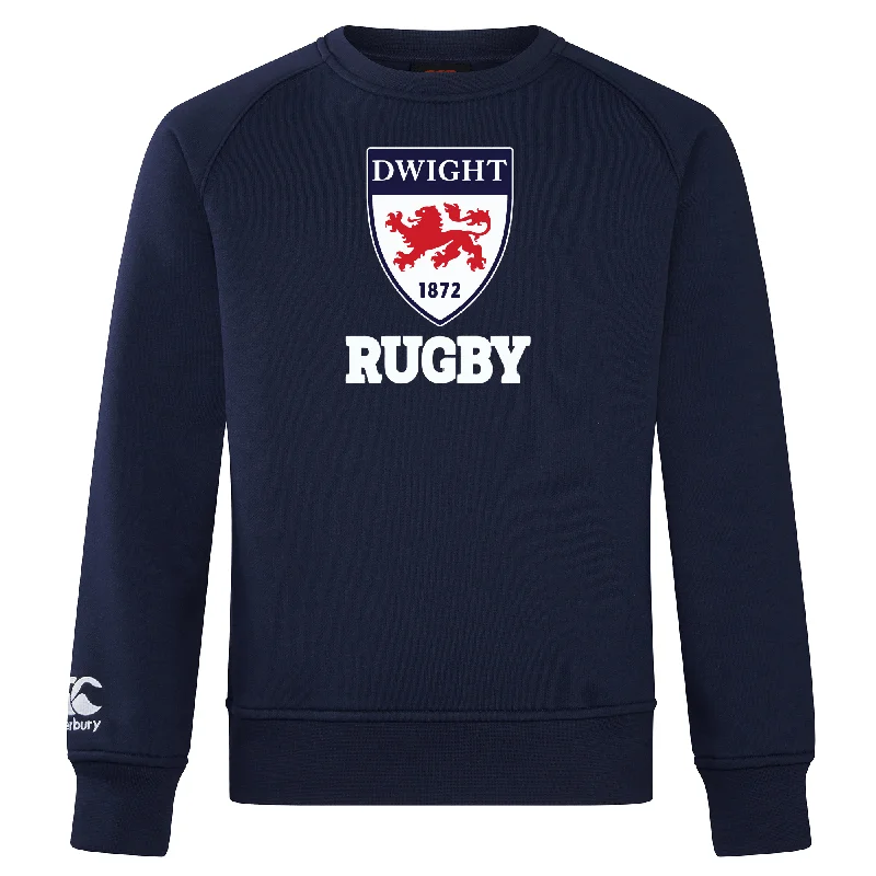 trekking poles with ergonomic grips -Dwight Rugby Club Crew Sweatshirt by Canterbury