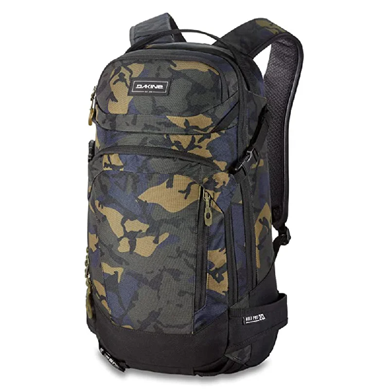 camping lantern with bright LED light -Dakine Men's Cascade Camo 20L Heli Pro One Size Backpack - 10003262-CASCADECAMO