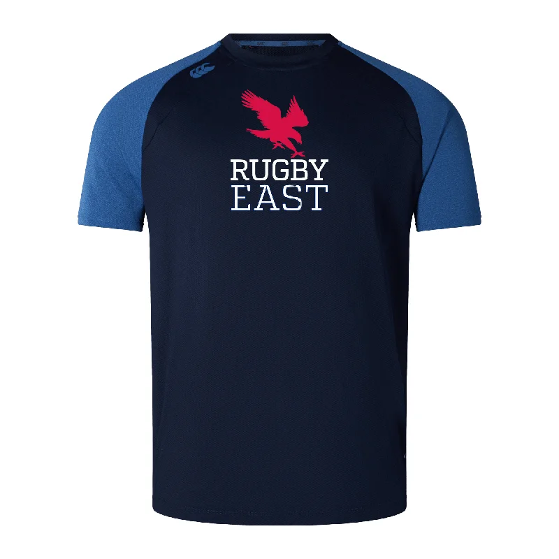 portable cooler bag for camping trips -Rugby East Conference Elite Training Tee by Canterbury