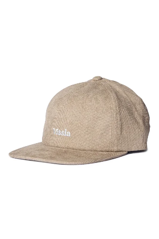 breathable mesh baseball cap -Vissla Resin Head Hat - Dark Khaki