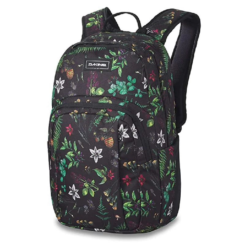 survival gear for wilderness camping -Dakine Unisex Woodland Floral 25L Medium Campus Backpack - 10002634-WOODLANDFLORAL