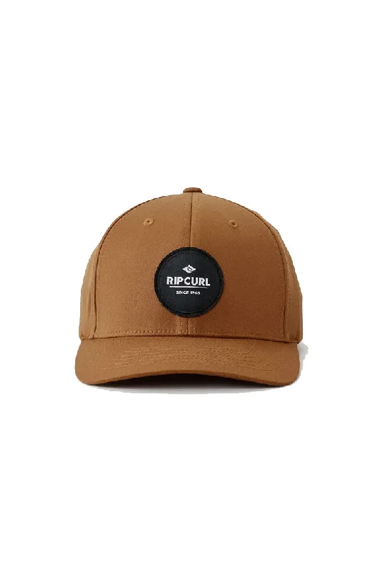 cozy fleece-lined beanie -Rip Curl Routine Flexfit Cap - Terracotta