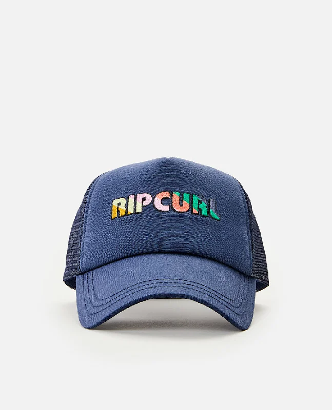 lightweight trucker hat -Rip Curl Womens Day Break Trucker Cap