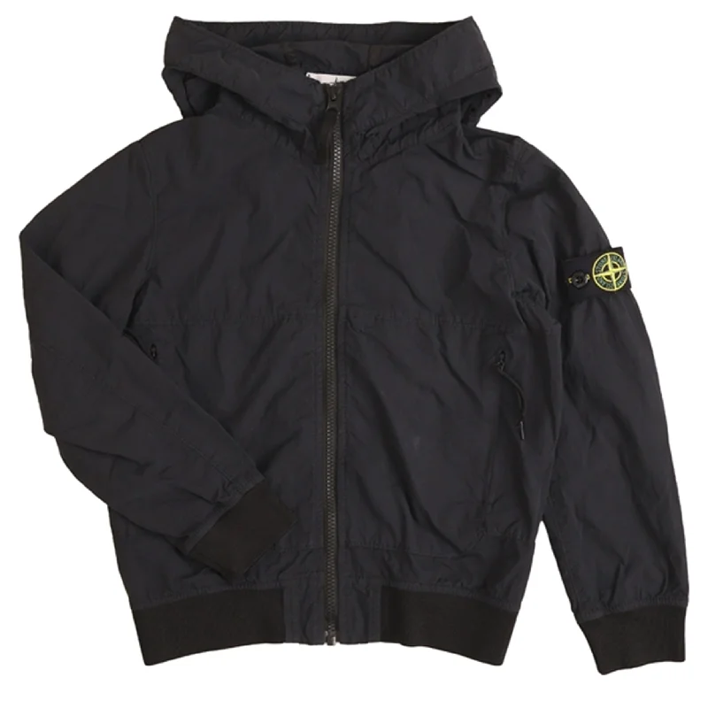 trekking gear with high durability -Stone Island Junior Jacket Black