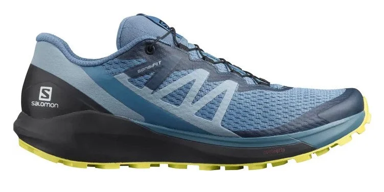 trekking boots with shock-absorbing sole -Salomon Men's Sense Ride 4 Running Shoes