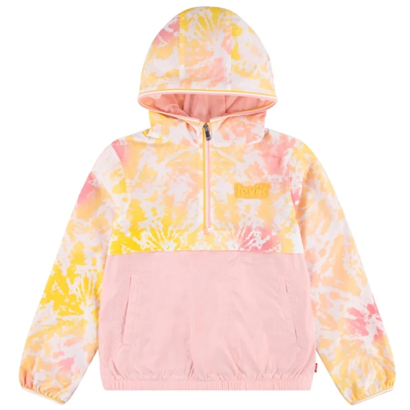 camping gear with all-weather protection -Levi's Colorblocked Anorak Pink