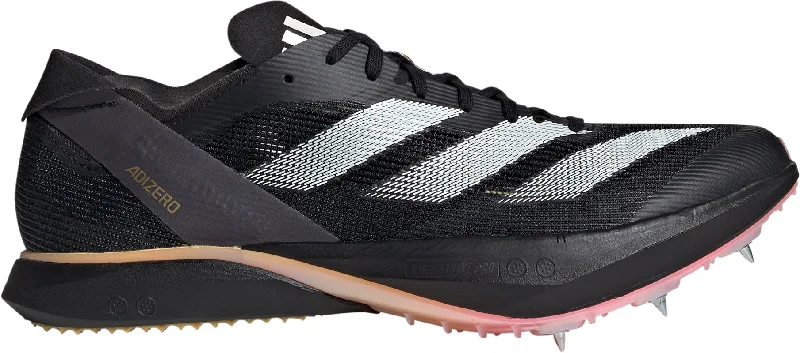 camping multi-tool with multiple features -adidas Adizero Avanti Running Spikes - Black