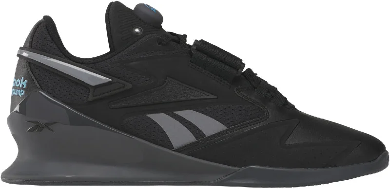 trekking shoes with removable insoles -Reebok Legacy Lifter III Mens Weightlifting Shoes - Black