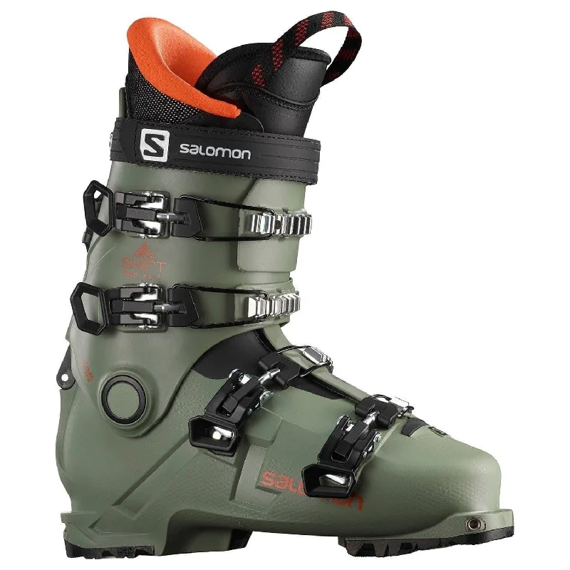 trekking pole with ergonomic grip -Salomon Shift Pro 80T JR Alpine Touring Boot