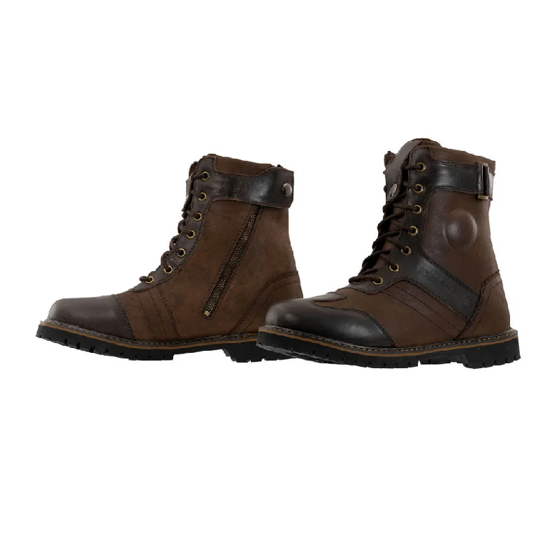 lightweight trekking gear for minimalists -KOMINE SB-90 VINTAGE RIDING BOOTS