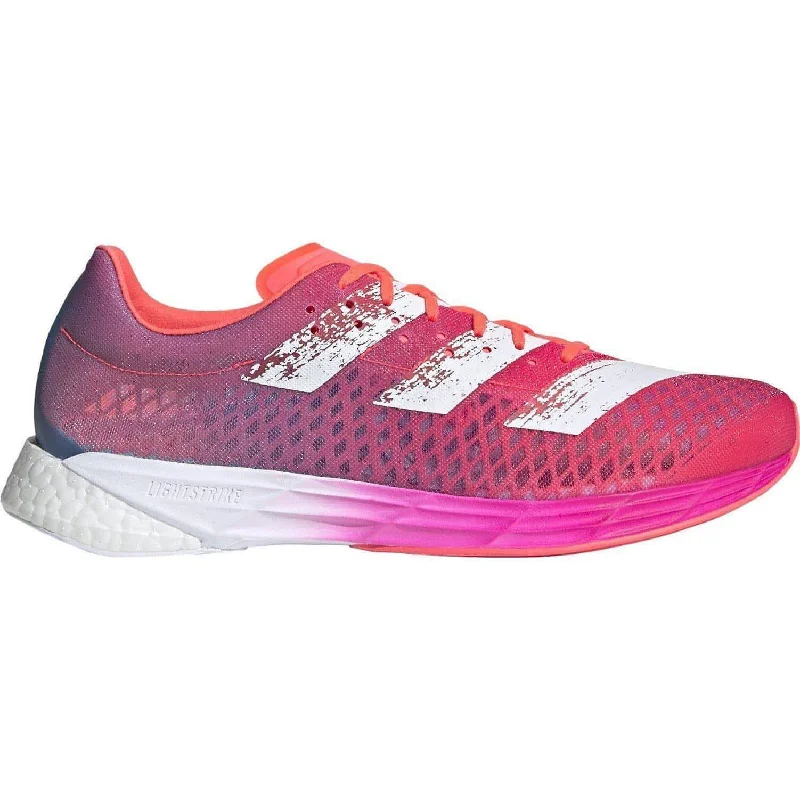 trekking shoes with anti-bacterial lining -adidas Adizero Pro Mens Running Shoes - Pink