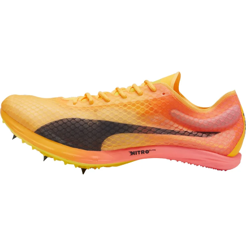 survival gear for hiking and camping -Puma evoSpeed Distance Nitro Elite + 4 Running Spikes - Orange