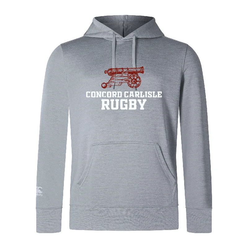 portable hiking stove with lightweight design -Concord Carlisle Rugby Club Lightweight Hoodie by Canterbury