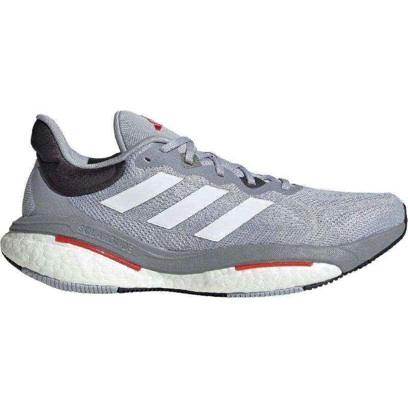 camping gear with all-weather protection -adidas SolarGlide 6 Mens Running Shoes - Grey