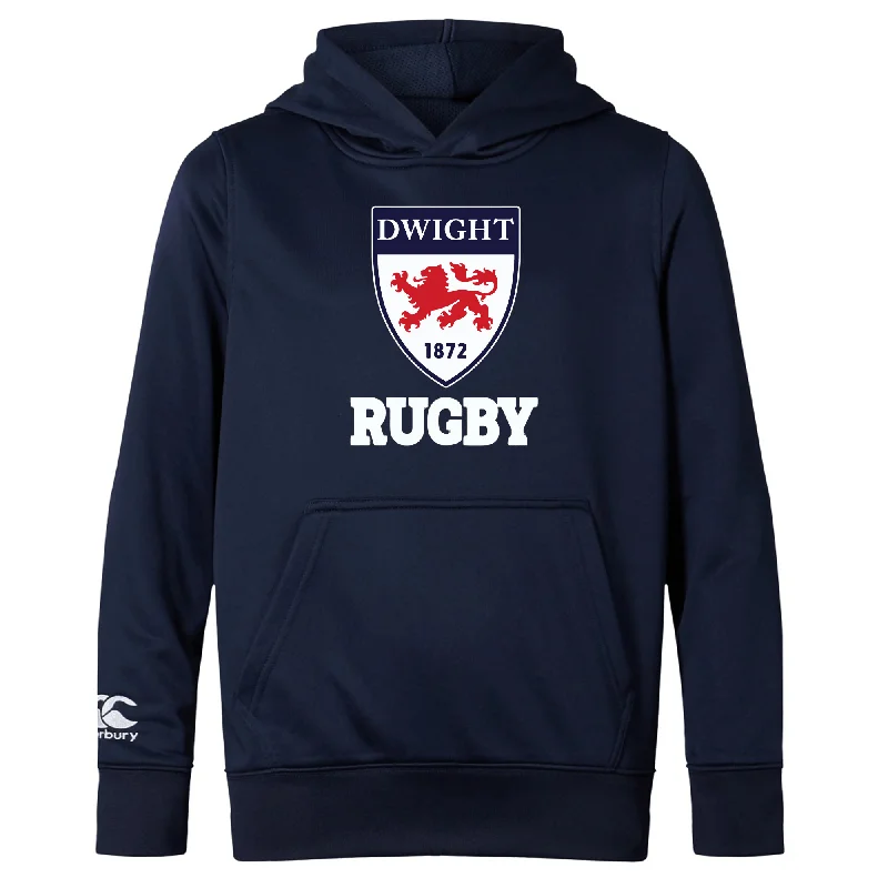 trekking pack with side pockets -Dwight Rugby Club Lightweight Hoodie by Canterbury