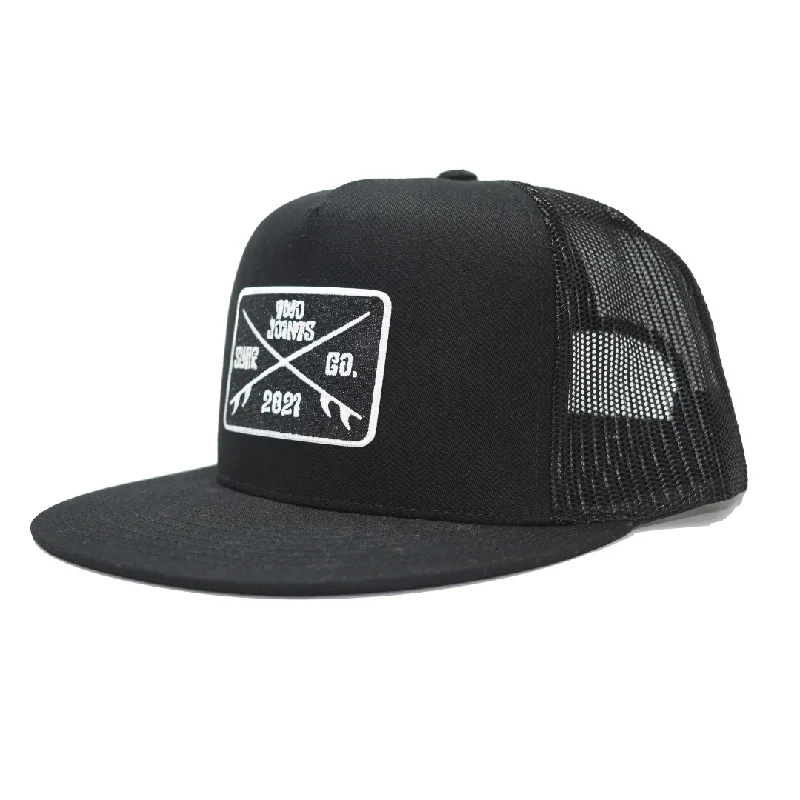 mesh back trucker cap -Clean AF