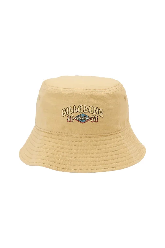 casual trucker cap for beach -Billabong So Beachy Bucket Hat - Mellow Daze