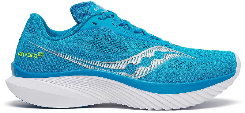 outdoor gear for extreme climates -Saucony Kinvara 15 Mens Running Shoes - Blue