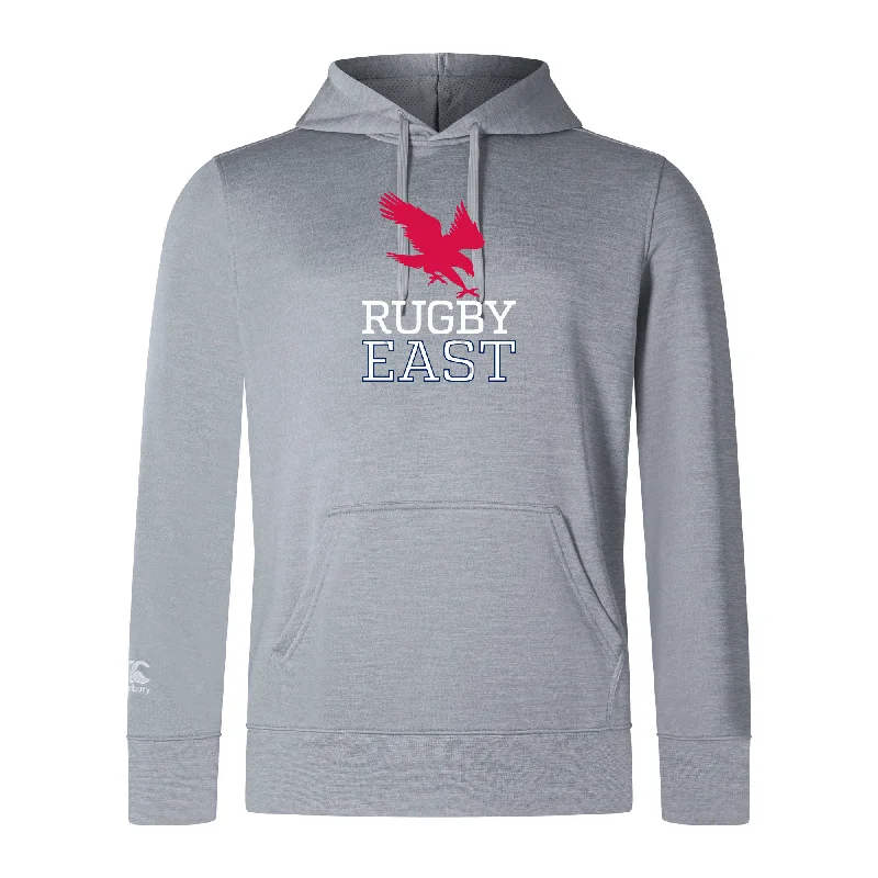 trekking socks for long-distance hikes -Rugby East Conference Club Lightweight Hoodie by Canterbury