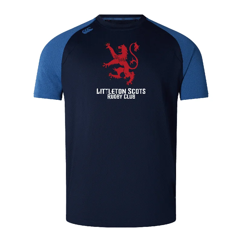 trekking shoes for rough terrain -Littleton Scots Rugby Elite Training Tee by Canterbury